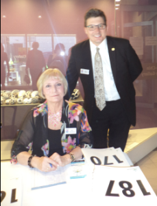 Robert Steven and Dee Gooding - volunteer AGB