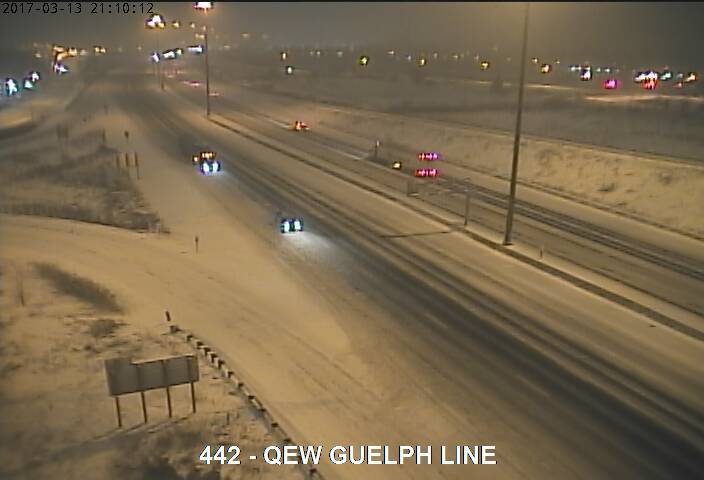 SNOW - QEW at Guelph