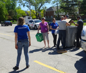 Shred event - constant flow