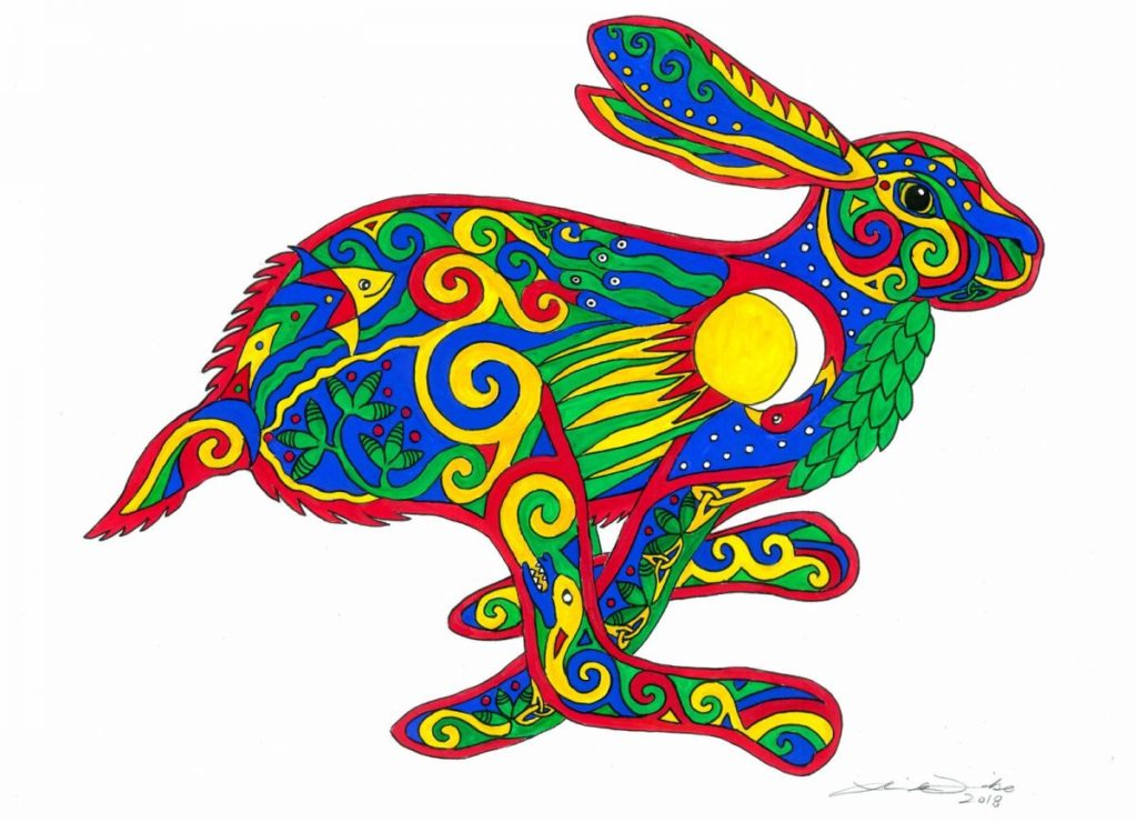 Siobhn glass rabit
