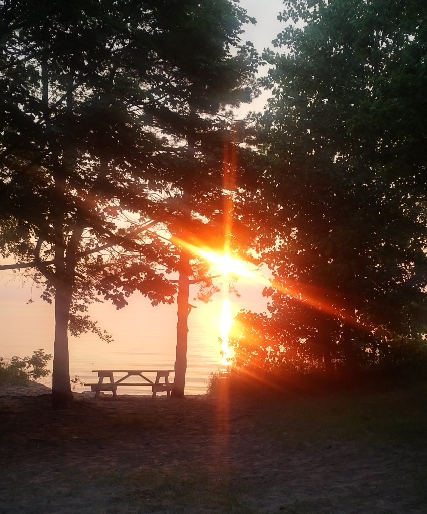 Skinner on a sunrise July 12-17