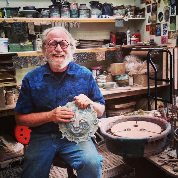 Soup bowl artist Wayne C