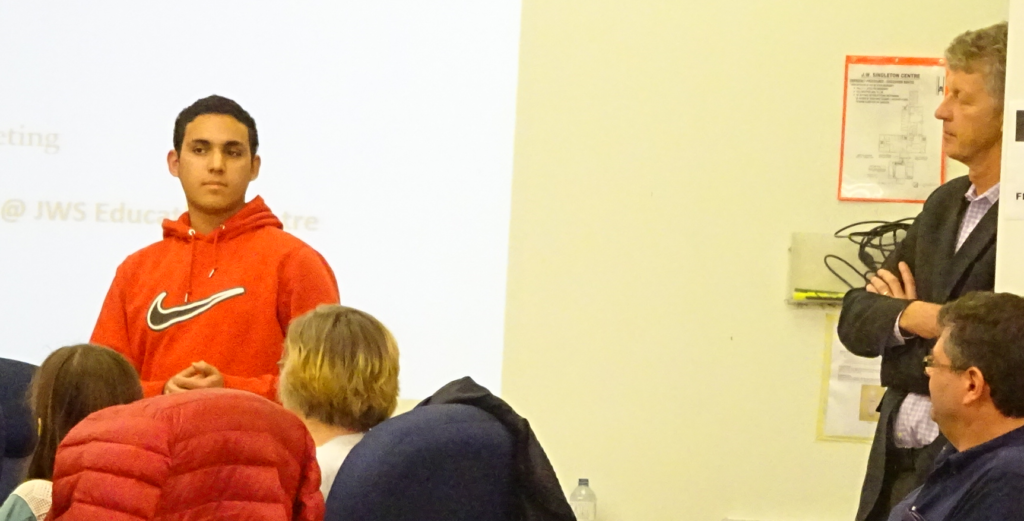 Student at Feb 9 PARC