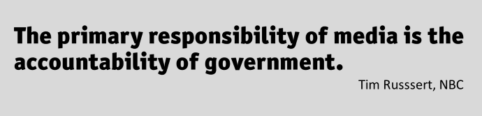 Tag line - accountability