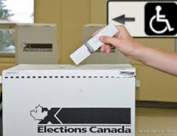 Voting ballot box
