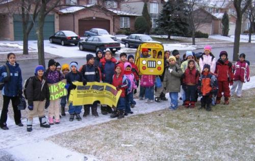 Walking school bus