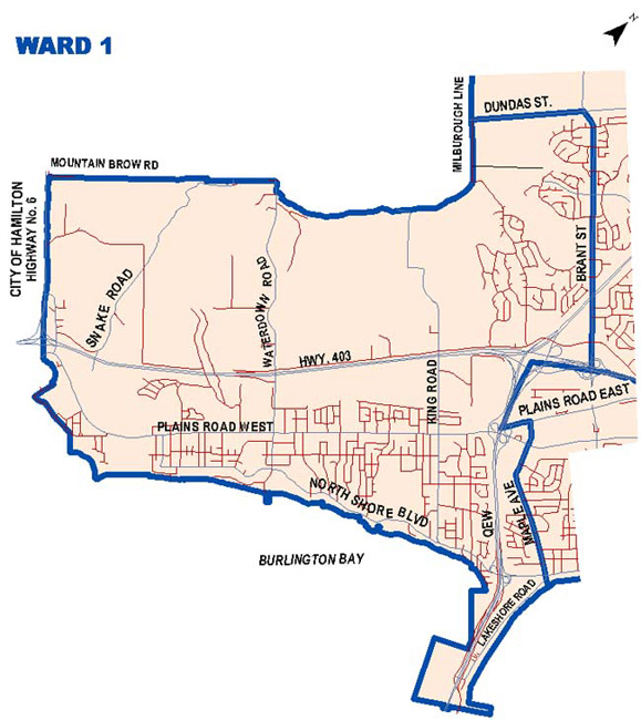 Ward 1 map