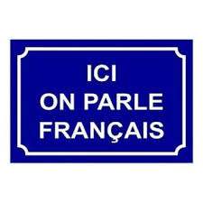 We speak french here