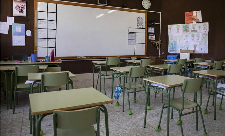 classroom empty