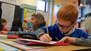 elementary student exam