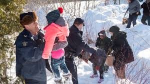 muslims crossing the border