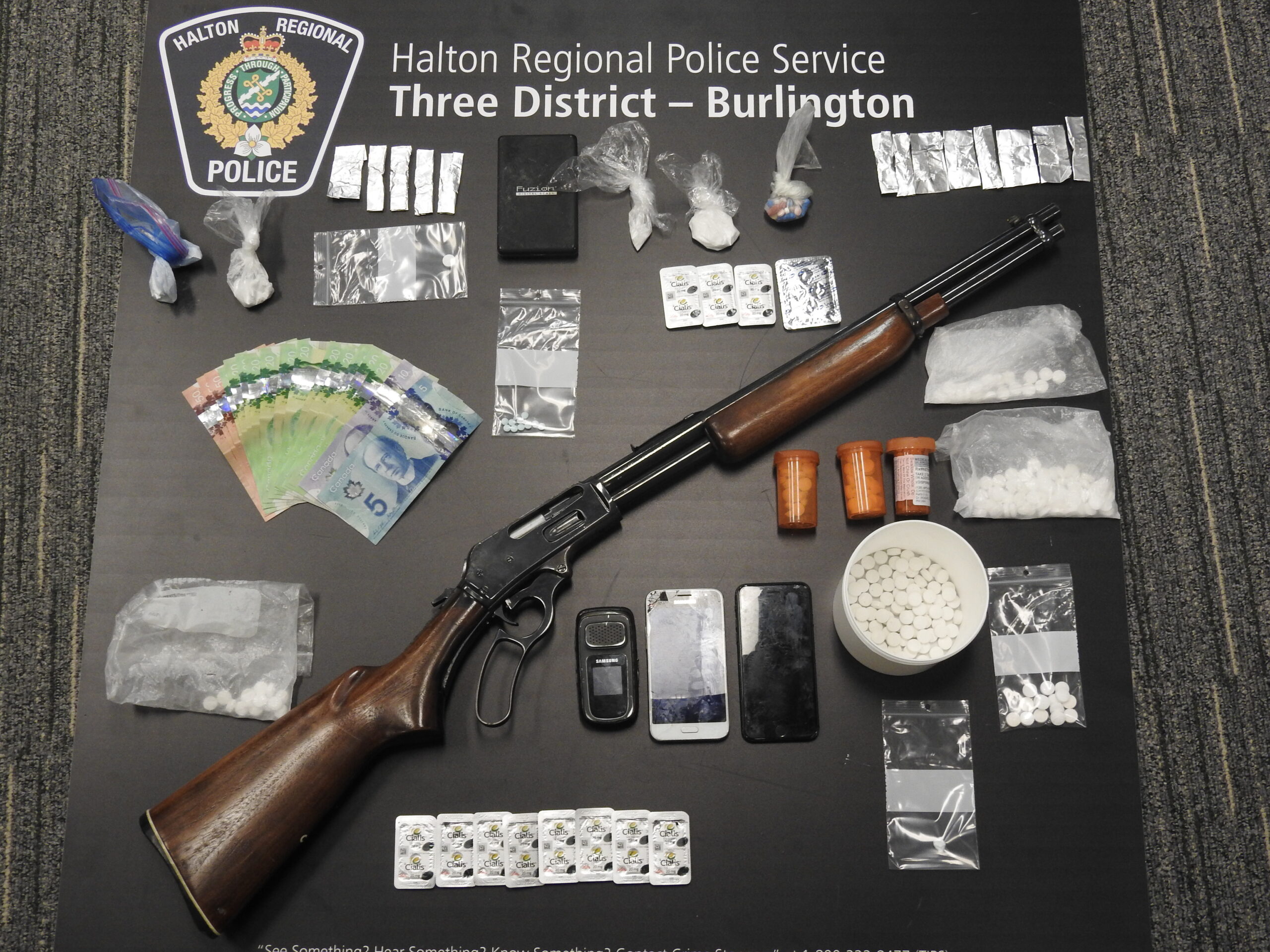 seized items Jan 17