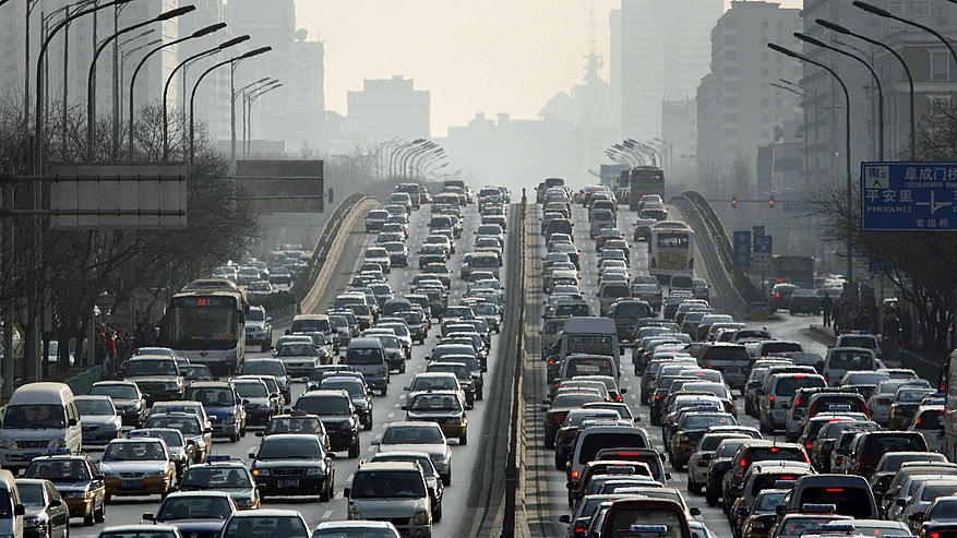traffic - green house gas