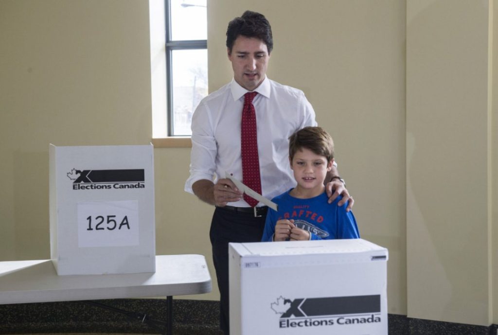 trudeau-voting